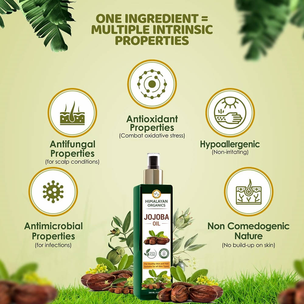Himalayan Organics Jojoba Oil | Grocsy