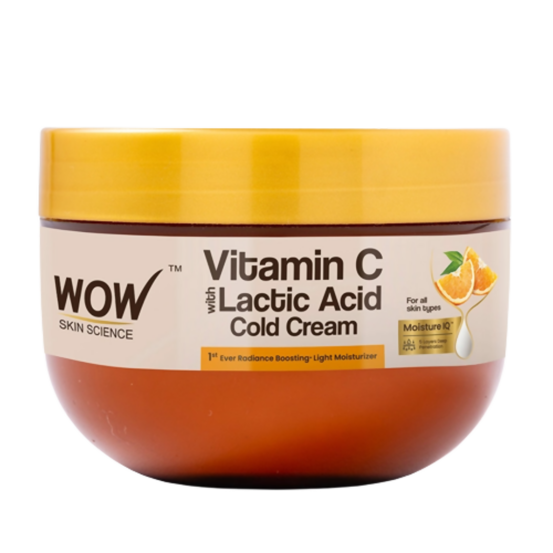 Wow Skin Science Vitamin C With Lactic Acid Cold Cream | Grocsy