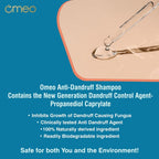 Omeo Anti Dandruff Shampoo With Green Natural Anti Dandruff Agent | Grocsy