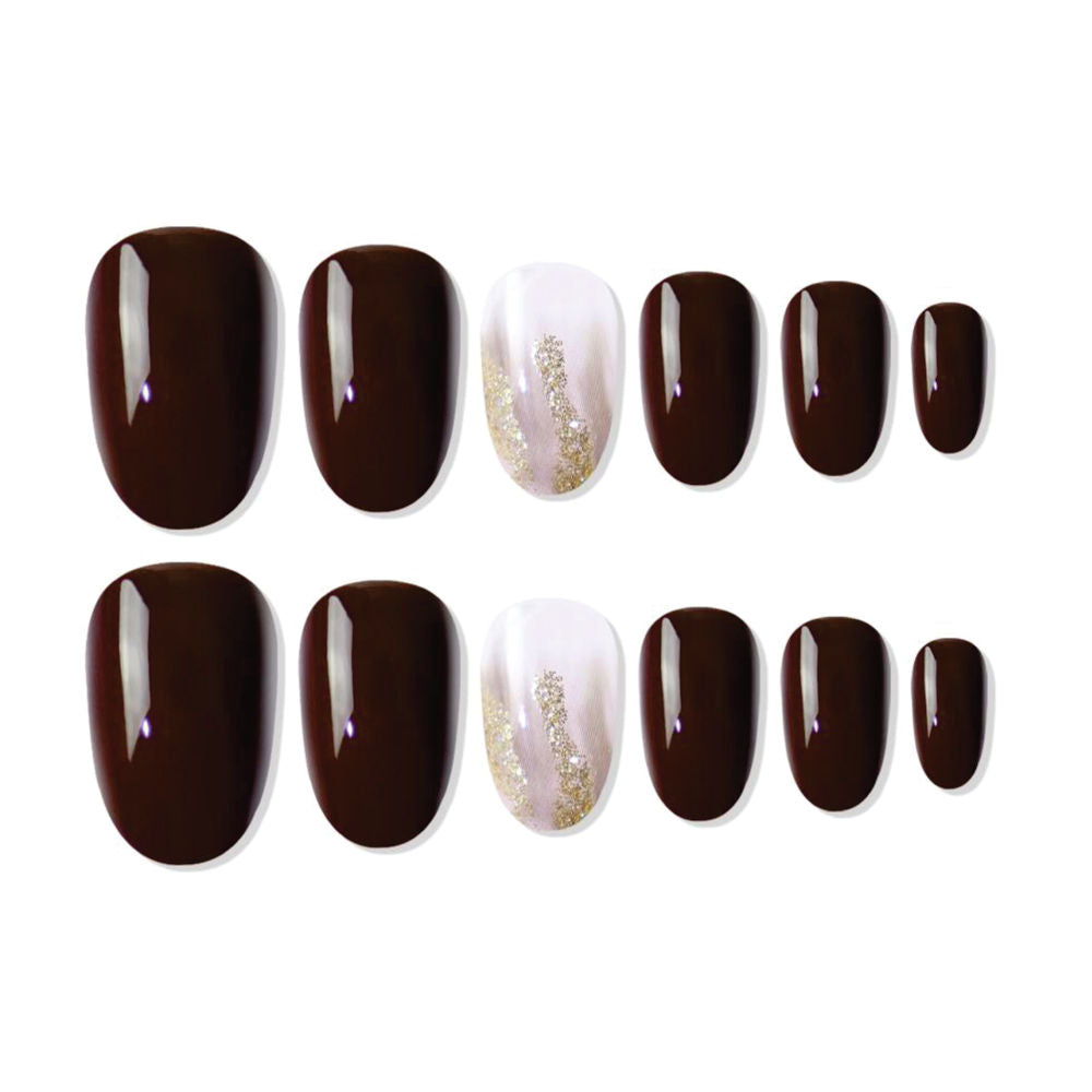 Shills Professional Reusable Press On Nails Oval - SPN702 | Grocsy