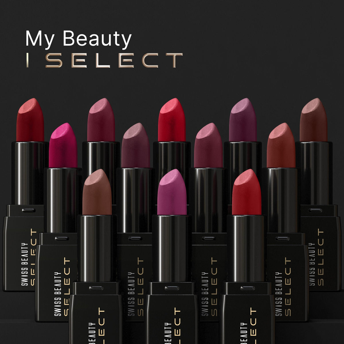 Swiss Beauty Select Dare To Matte Lipstick - 8 Toasted Brown | Grocsy
