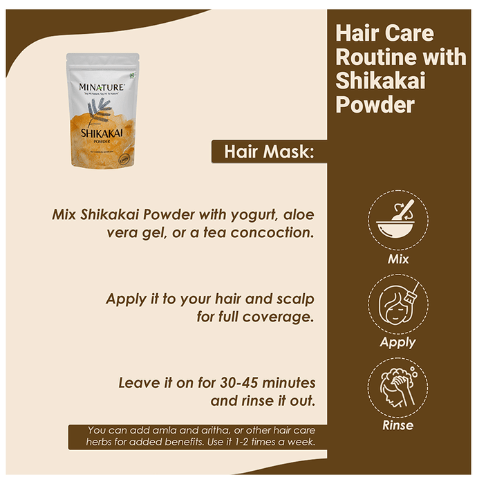 Minature Shikakai Organic Powder | Grocsy