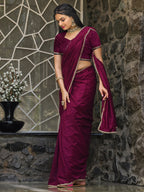 Tikhi Imli Abstract Printed Ready to Wear Saree | Grocsy