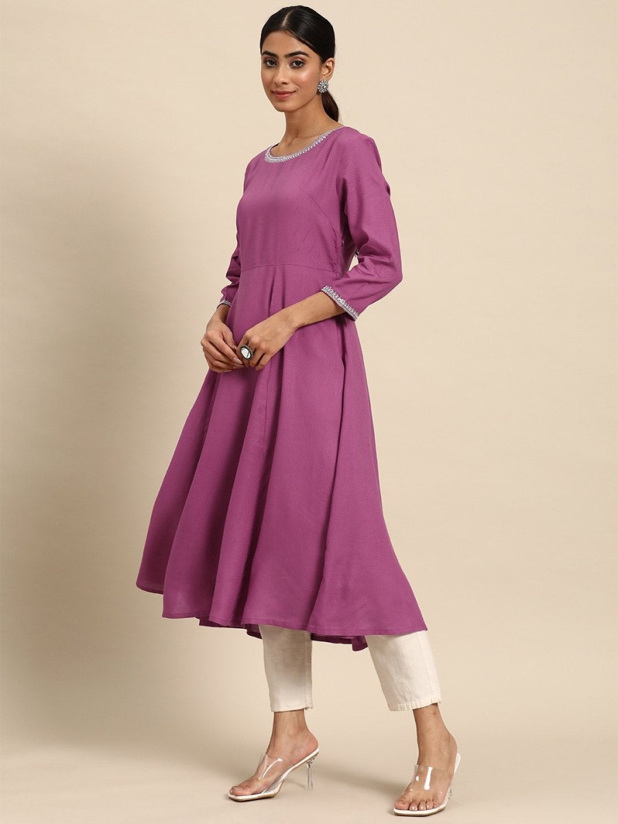 All About You Women A-Line Kurta with a Dupatta | Grocsy