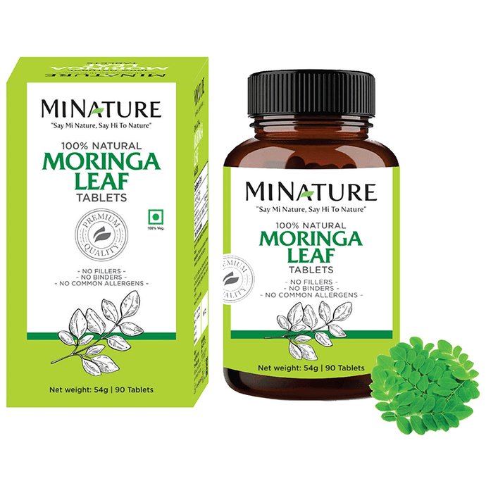 Minature 100% Natural Moringa Leaf Tablets | Grocsy