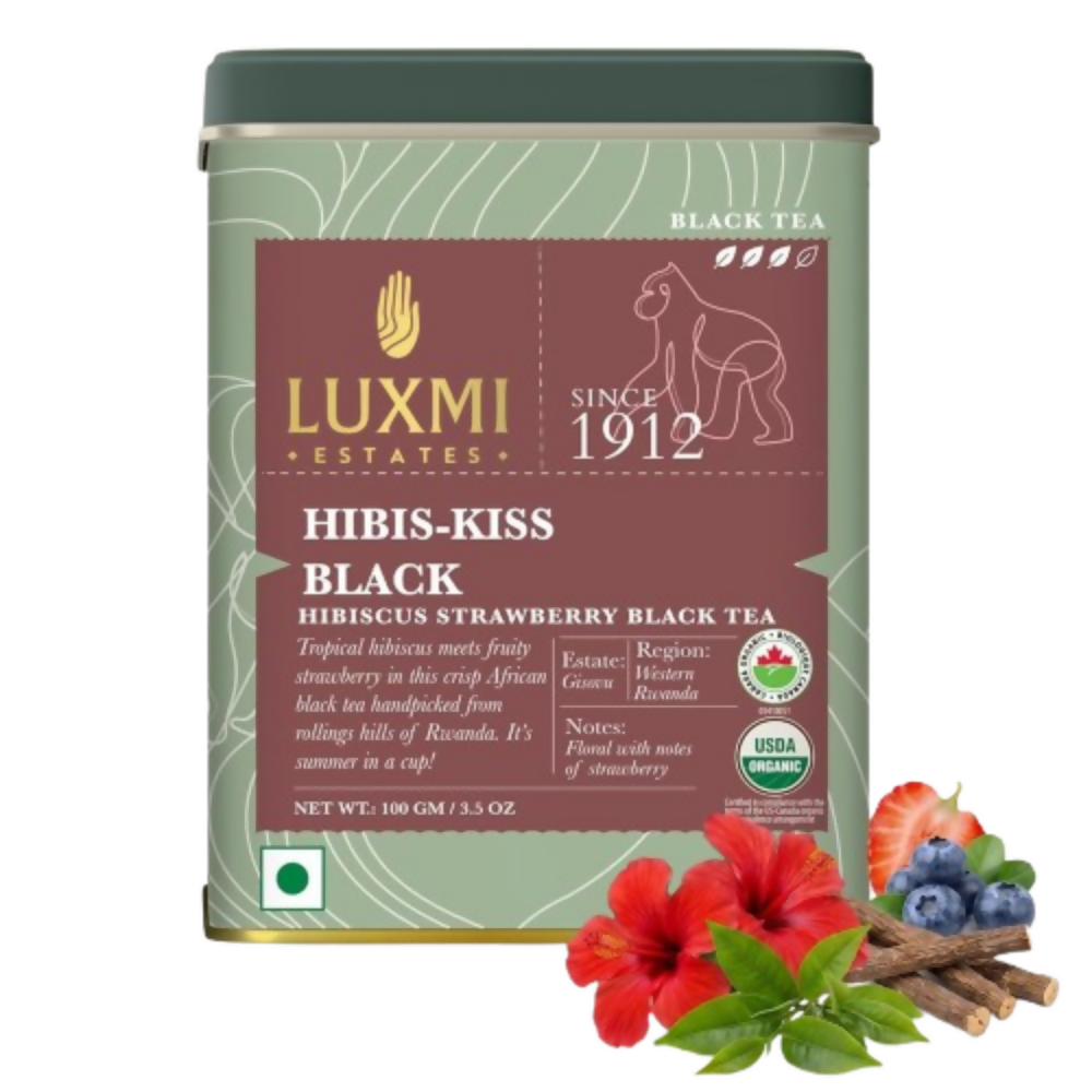 Luxmi Estates Hibis-Kiss Black Tea | Grocsy