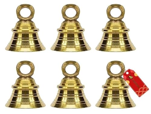 Uapan Brass Hanging Bell For Festival Home Decoration With J Hock | Grocsy