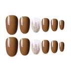 Shills Professional Reusable Press On Nails Oval - SPN699 | Grocsy