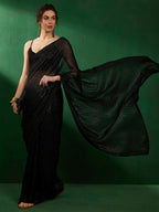 Sangria Embellished Party Wear Saree | Grocsy