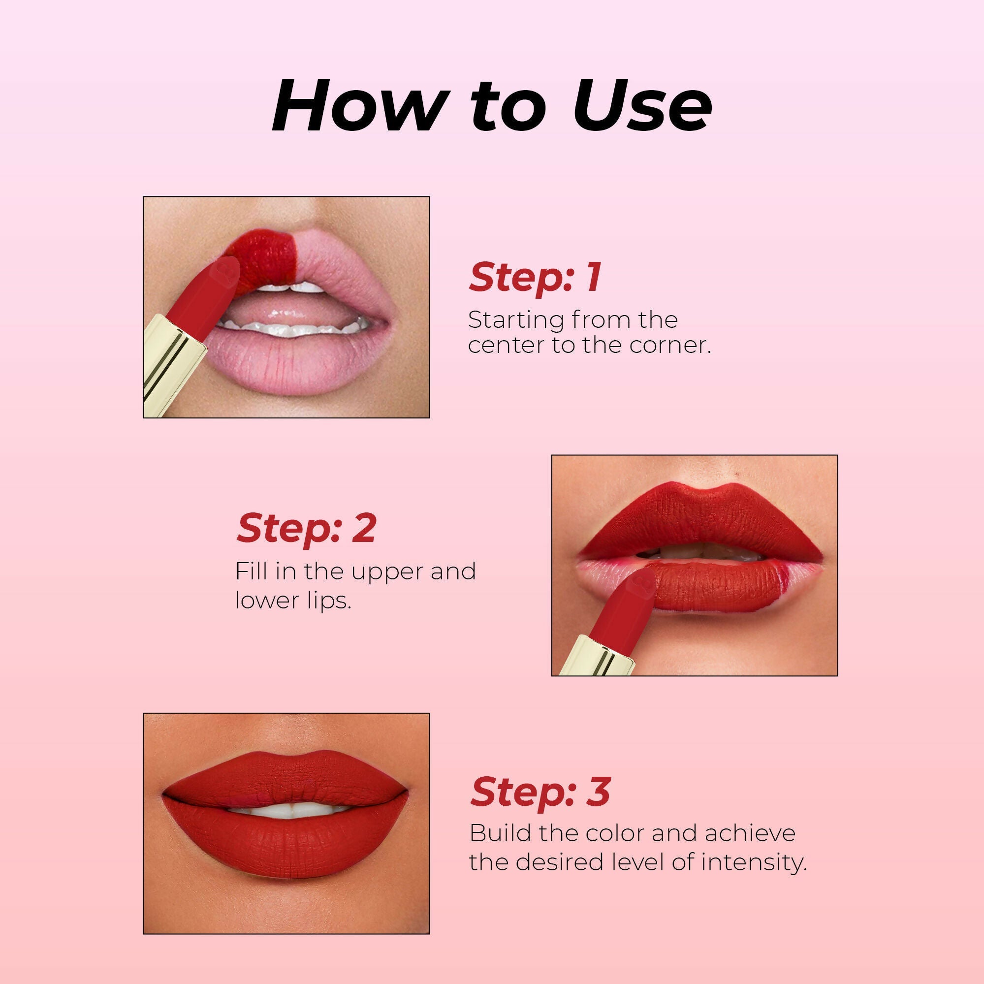 Colors Queen Lippie Stick Matte Lipstick - Red Aurora | Grocsy