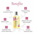 Vedic Naturals Organic Body Oil Cleanser Shower Oil (Body Wash) | Grocsy