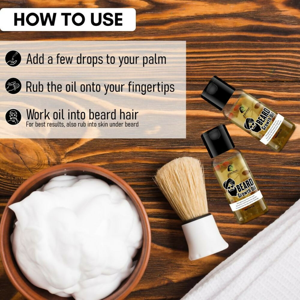Beauty Secrets Premium Beard Growth Oil | Grocsy