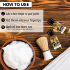 Beauty Secrets Premium Beard Growth Oil | Grocsy