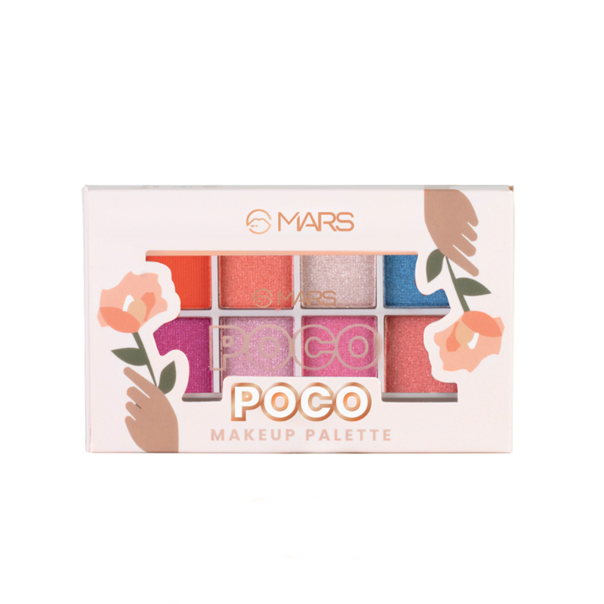 MARS Cosmetics Poco Face Makeup And Eyeshadow Palette - 02 | Grocsy