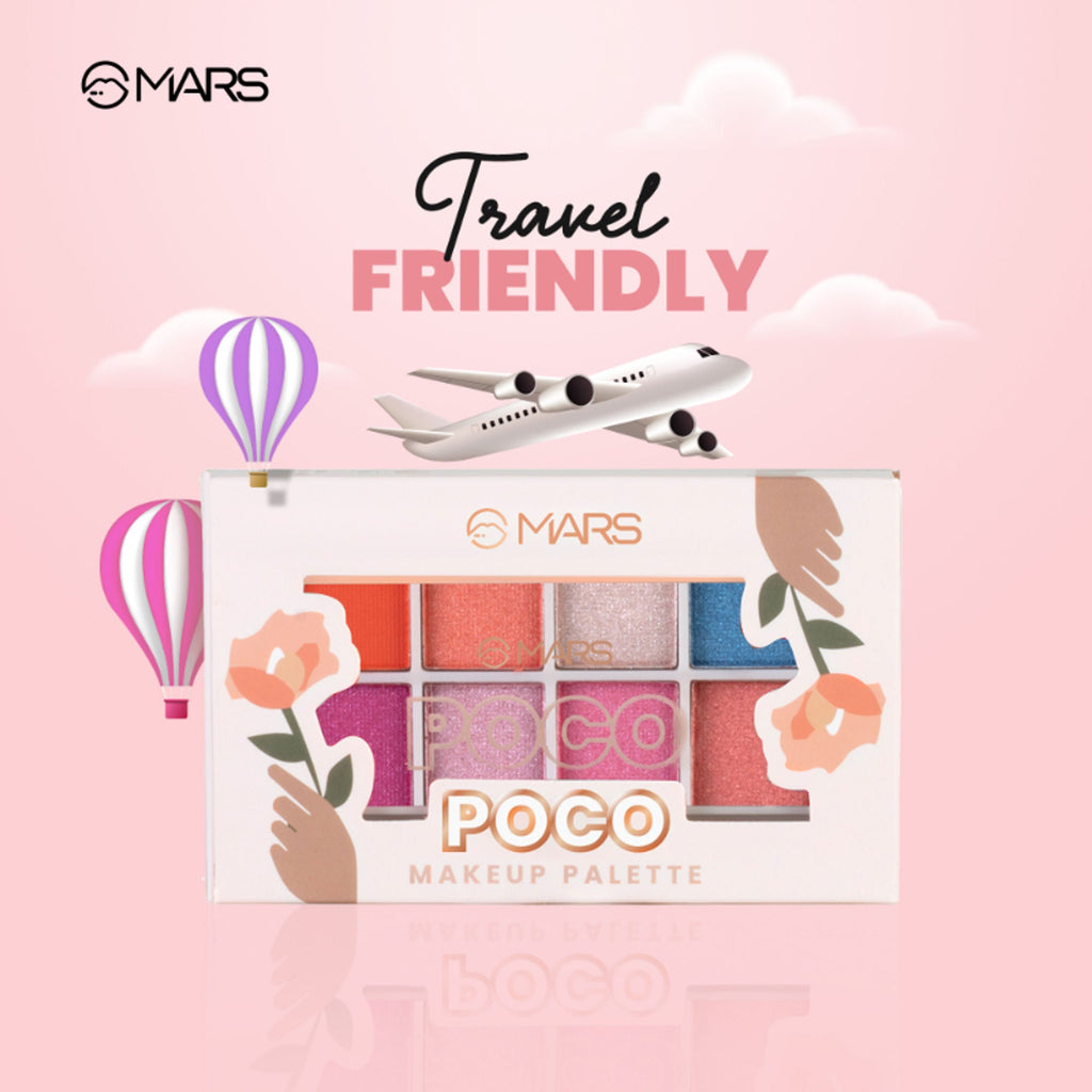 MARS Cosmetics Poco Face Makeup And Eyeshadow Palette - 02 | Grocsy