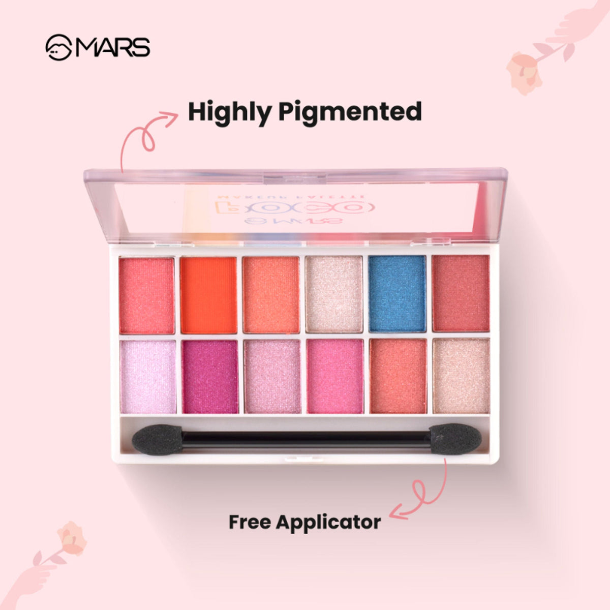 MARS Cosmetics Poco Face Makeup And Eyeshadow Palette - 03 | Grocsy