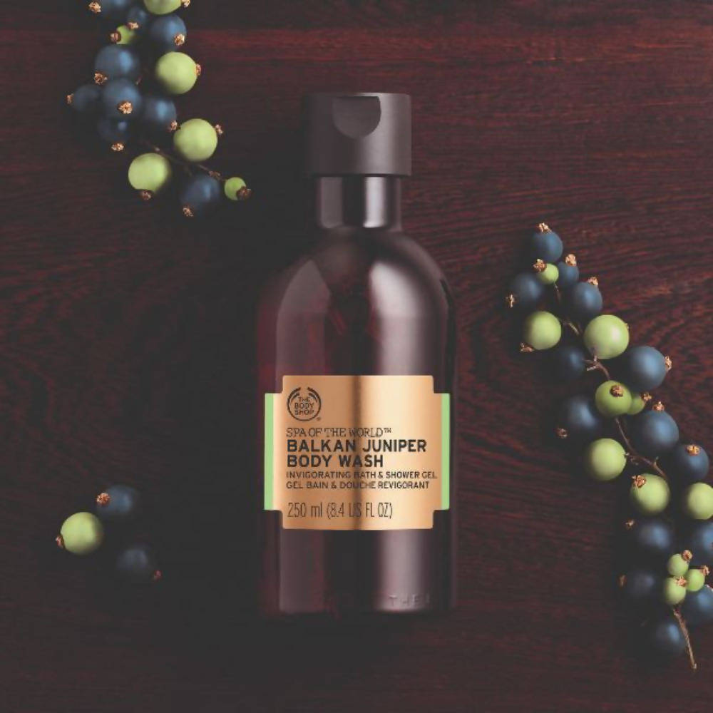 The Body Shop Spa Of The World Balkan Juniper Body Wash | Grocsy