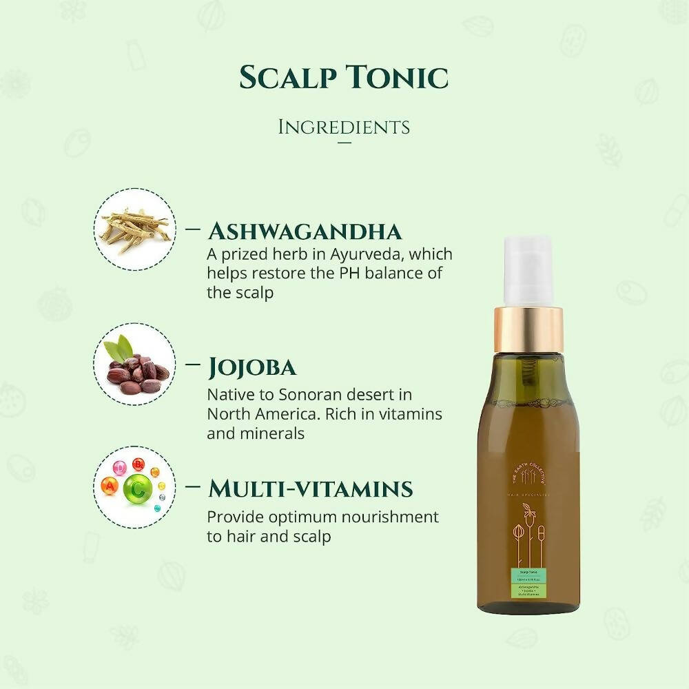 The Earth Collective Scalp Tonic | Grocsy