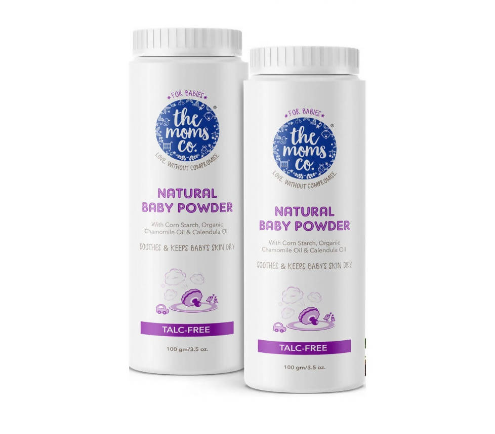 The Moms Co Natural Talc-Free Baby Powder | Grocsy