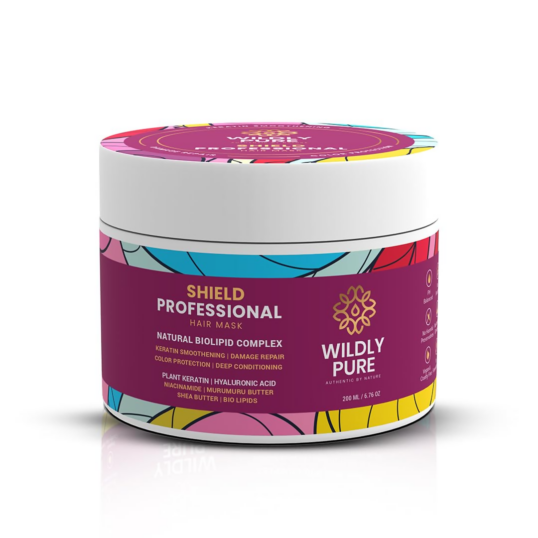 Wildly Pure Professional Natural Keratin Hair Spa Mask | Grocsy