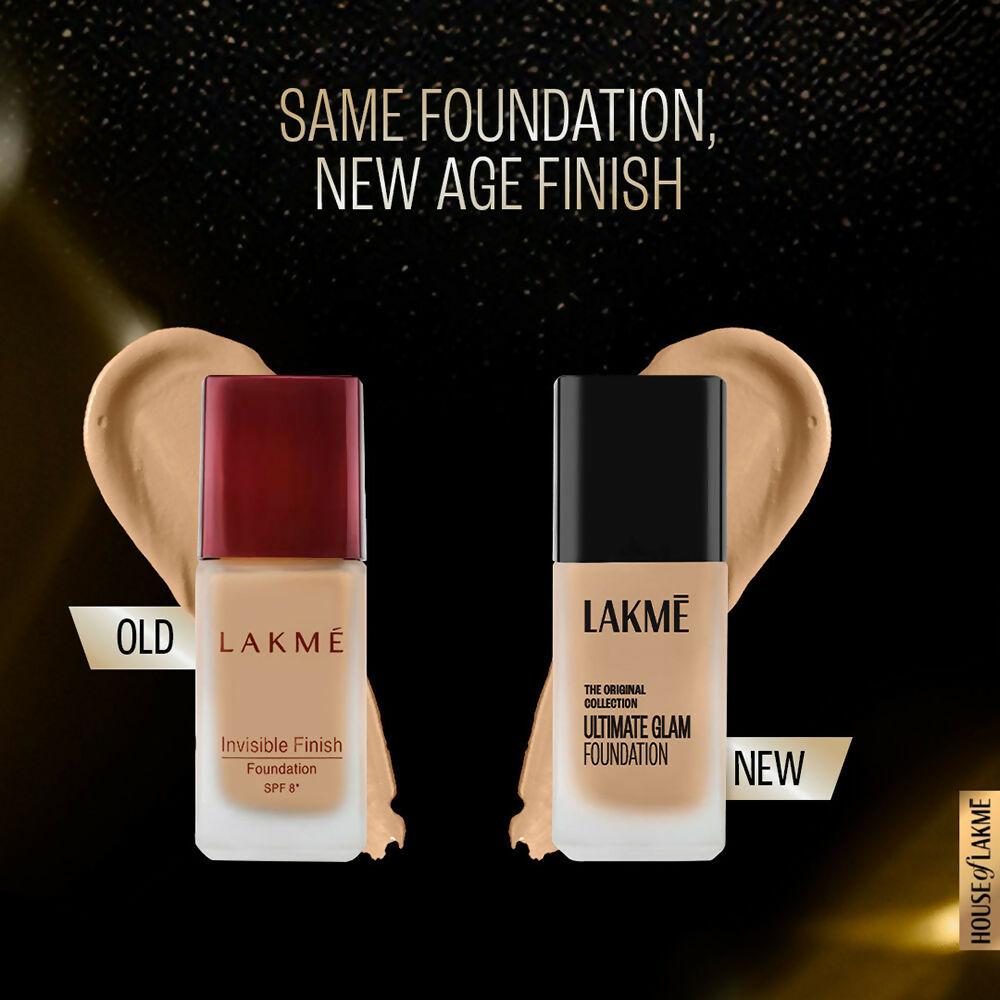 Lakme Ultimate Glam SPF 8 Foundation - Shade 02 | Grocsy