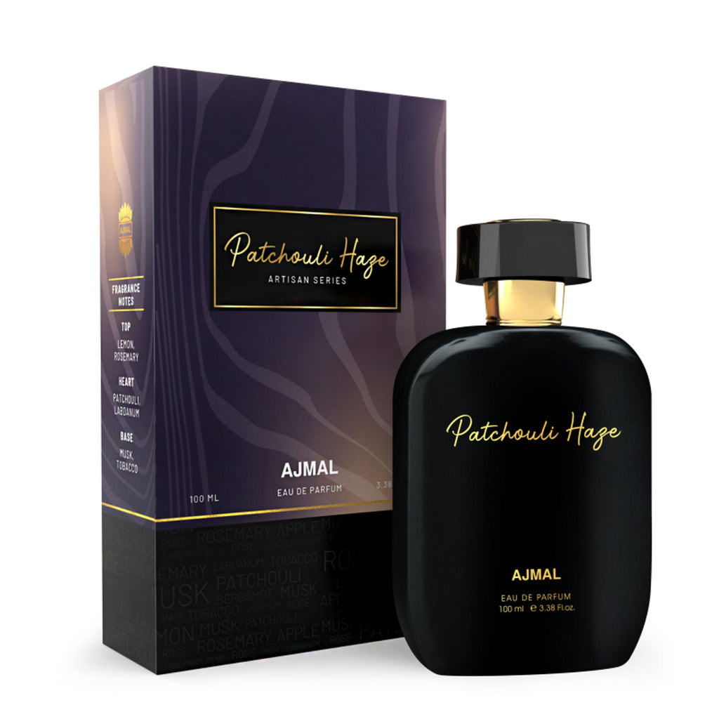Ajmal India Artisan Patchouli Haze Exquisite Handpicked Luxury Perfume | Grocsy