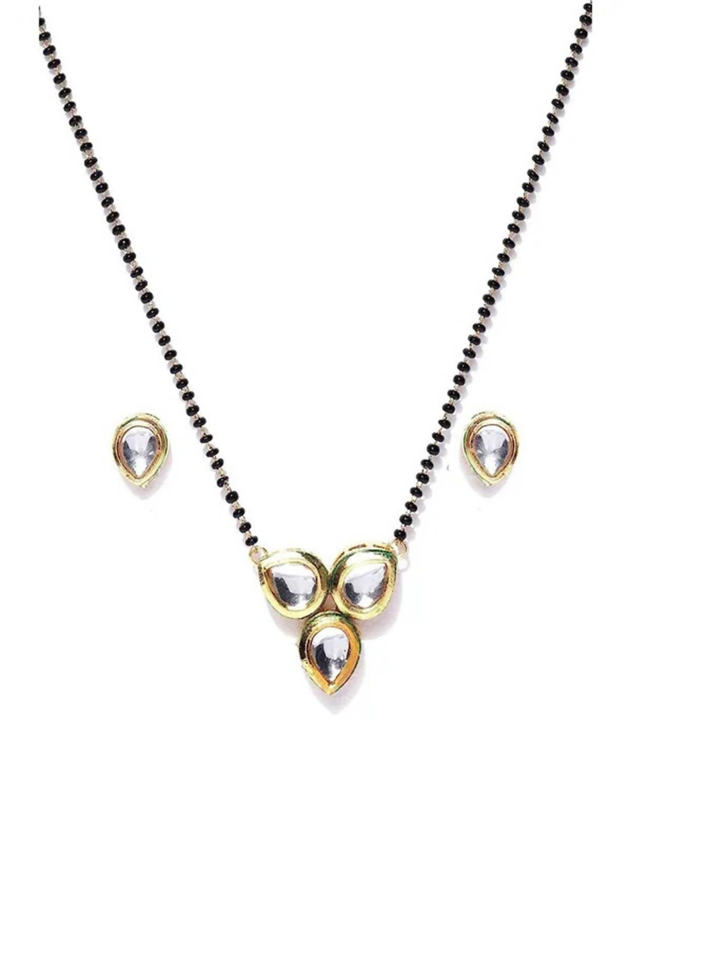 Joban Fashion Mangalsutra With Earrings For Women | Grocsy