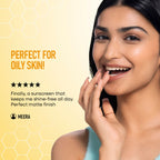 Nykaa SKINRX Ultra Matte Dry Touch Sunscreen SPF 50 PA+++ , Lightweight Matte Finish, No White Cast | Grocsy