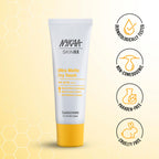 Nykaa SKINRX Ultra Matte Dry Touch Sunscreen SPF 50 PA+++ , Lightweight Matte Finish, No White Cast | Grocsy