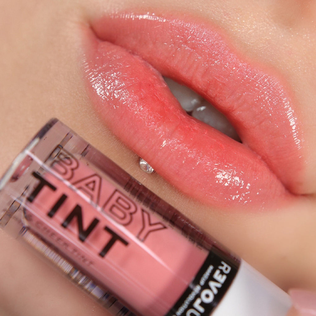 Makeup Revolution Relove Baby Lip & Cheek Tint - Long Lasting - Soft & Glowy Finish - Baby | Grocsy