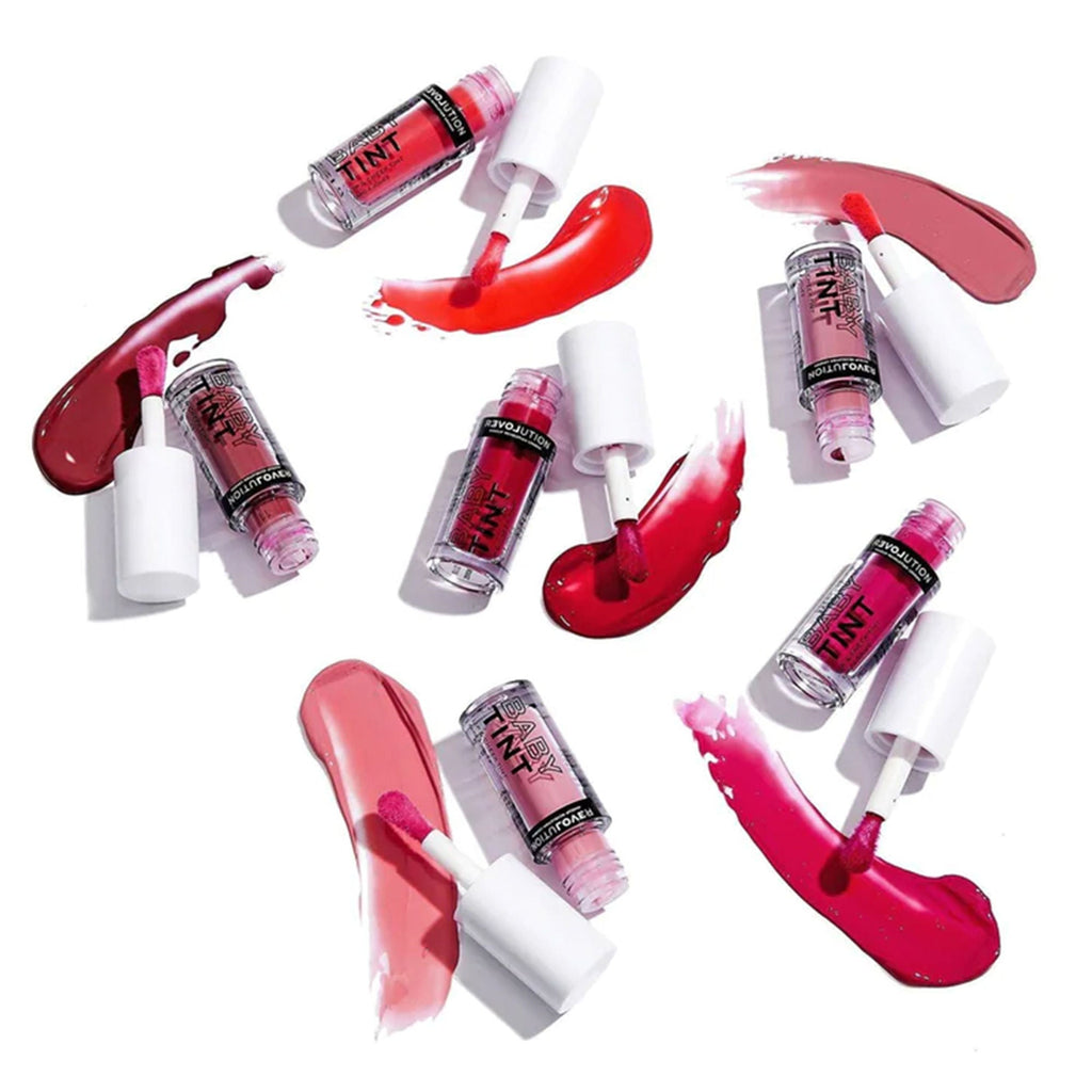 Makeup Revolution Relove Baby Lip & Cheek Tint - Long Lasting - Soft & Glowy Finish - Baby | Grocsy