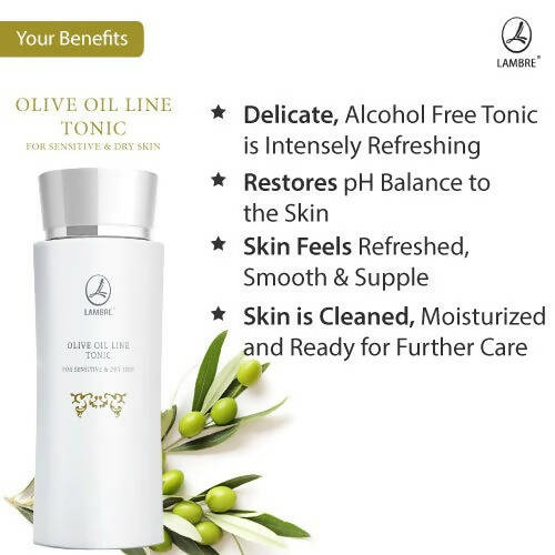 Lambre Olive Oil Line Tonic Toner | Grocsy