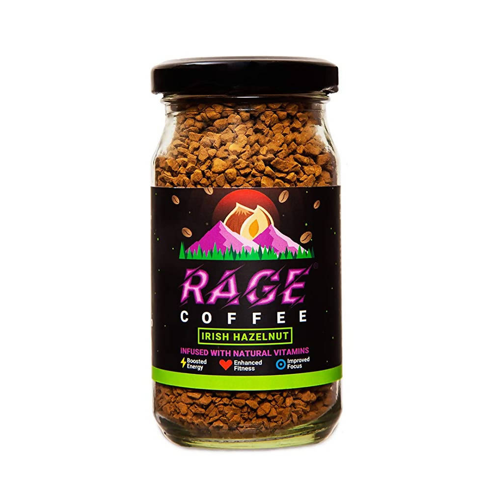 Rage Coffee Irish Hazelnut Instant Coffee | Grocsy