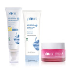 Plum Niacinamide & Hyaluronic Acid CSM Combo with SPF 50 PA+++ Trio for Hydrated Skin | Grocsy