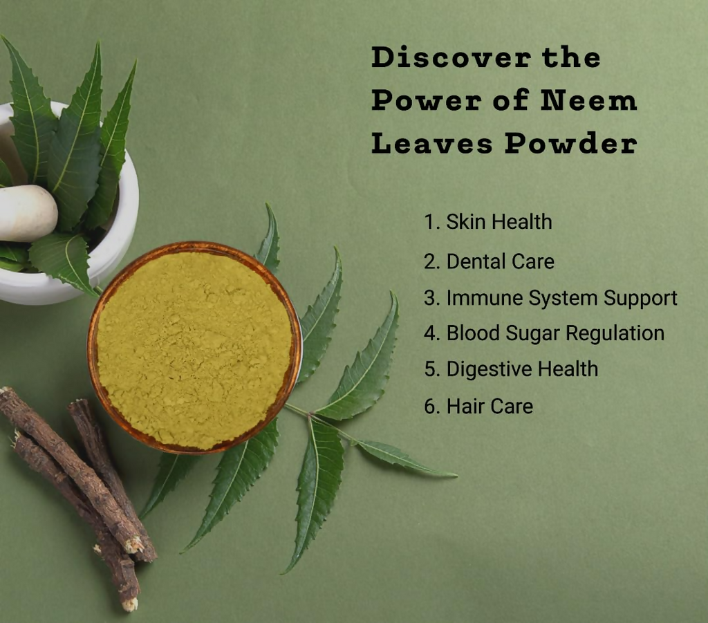 Carmel Organics Neem Leaves Powder | Grocsy
