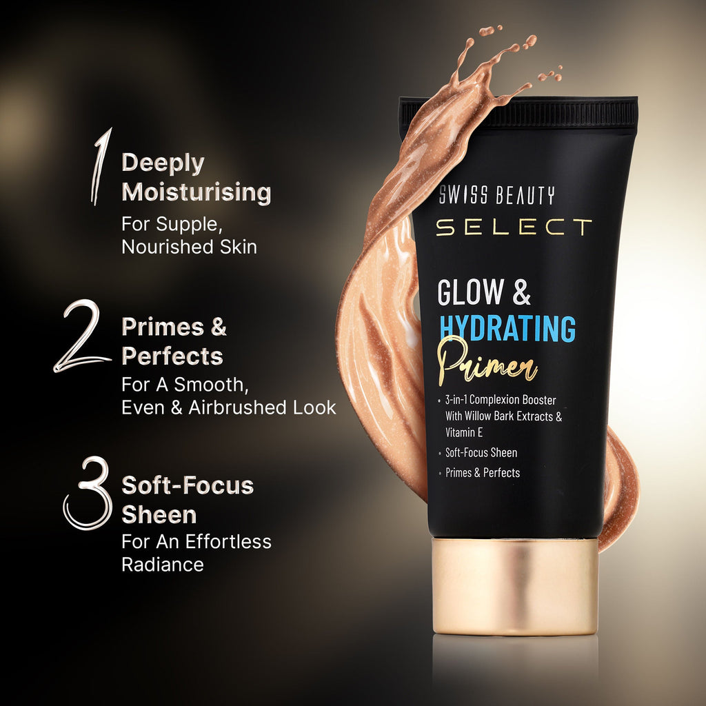 Swiss Beauty Select Glow & Hydrating Primer | Grocsy