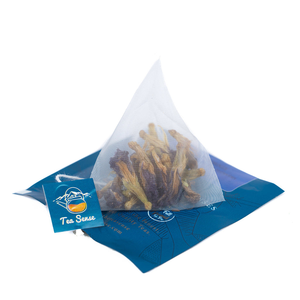 Tea Sense Butterfly Blue Pea Flower Tea Bags Box | Grocsy