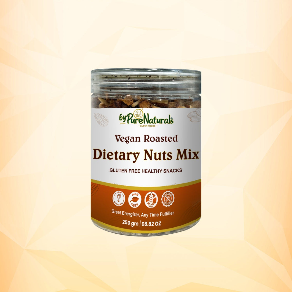byPureNaturals Dietary Nuts Mix Vegan Roasted | Grocsy