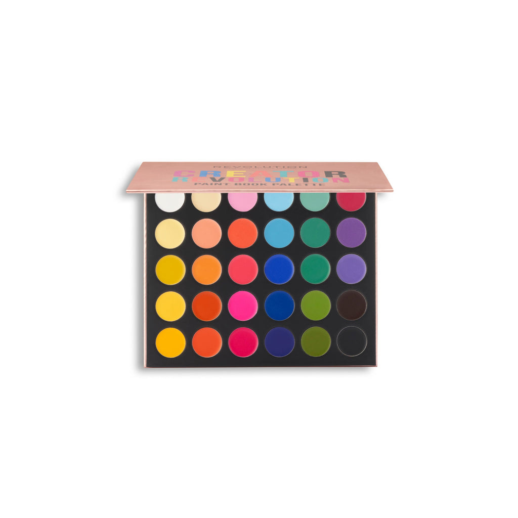 Makeup Revolution Creator Revolution Face Paint Book Palette | Grocsy