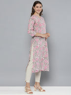 HERE&NOW Floral Printed Floral Kurta | Grocsy