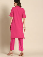 All About You Women Regular Pure Cotton Kurta with Trousers | Grocsy