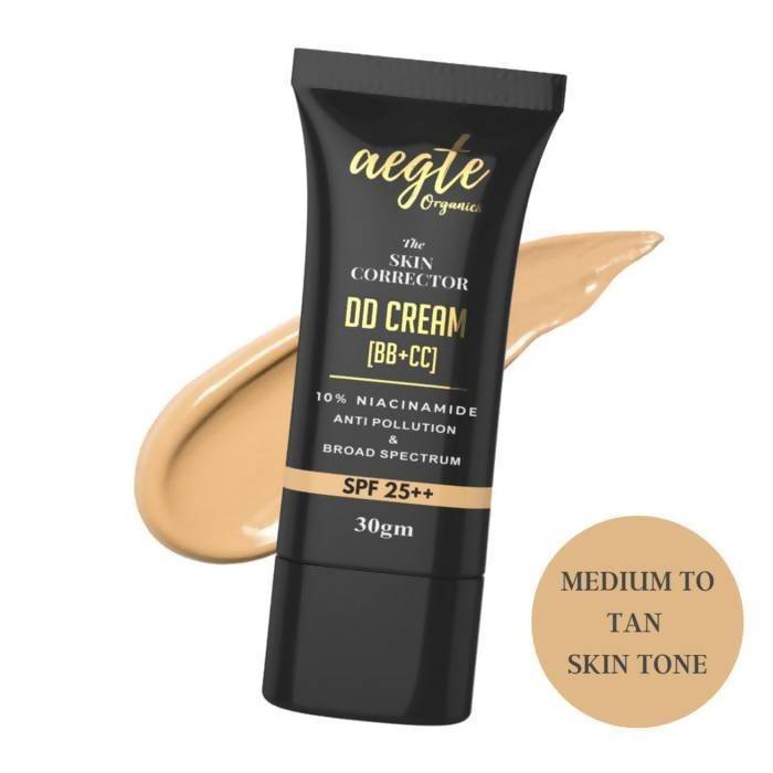 Aegte Organics The Skin Corrector DD Cream (BB+CC) | Grocsy