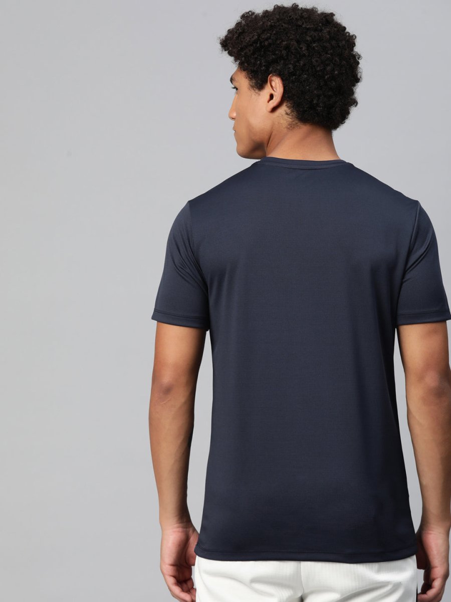 Alcis Brand Logo Printed Anti Static Slim Fit T-shirt | Grocsy
