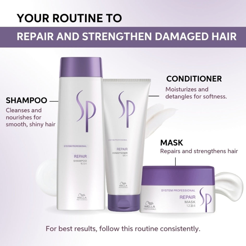 System Professional Repair Mask For Damaged Hair Improves Structure & Smoothens the Hair | Grocsy