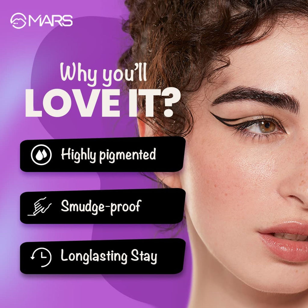 MARS Cosmetics Eyelove Multi Pods Eyeliner - Black | Grocsy