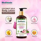Medimade Wellness Rose Geranium Enriched Moisturising Body Lotion | Grocsy