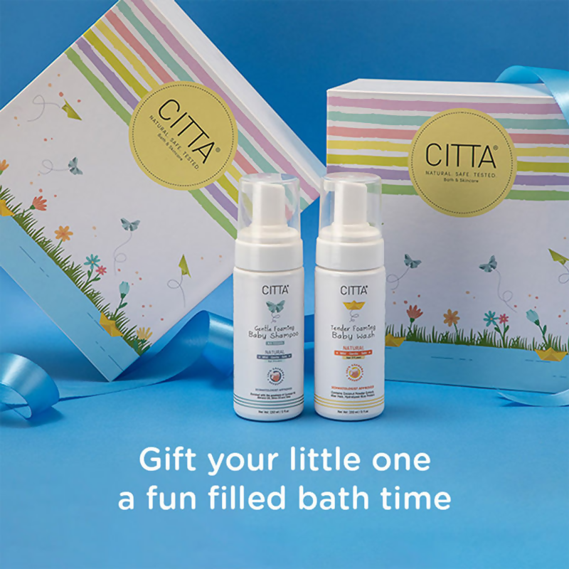 Citta Baby & Kids Baby Bath Set - Baby Body Wash & Baby Shampoo | Grocsy
