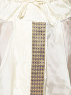 Sethukrishna Men Cream Men Solid Dhoti Pant | Grocsy
