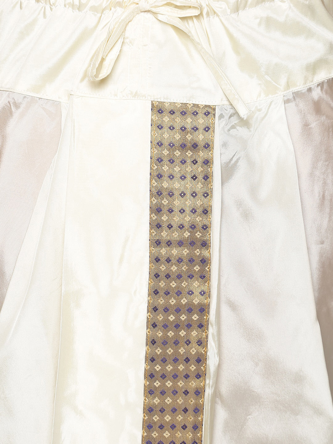 Sethukrishna Men Cream Men Solid Dhoti Pant | Grocsy