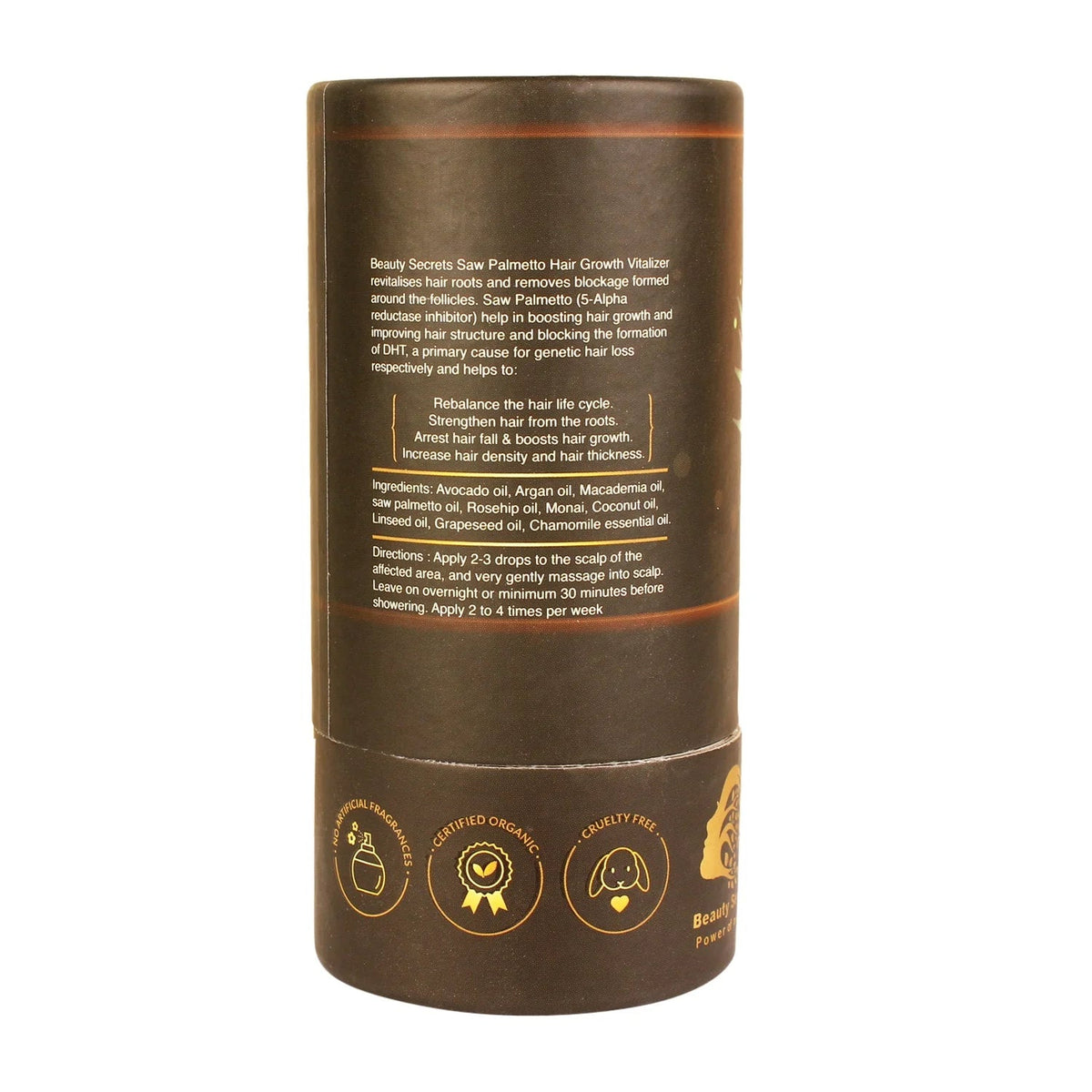 Beauty Secrets Saw Palmetto Hair Growth Serum | Grocsy